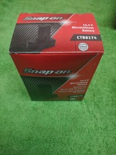 New Genuine Snap On Ctb8174 Brand 14.4v 2.5 Ah Micro Lithium Battery New Genuine Snap On Ctb8174 Brand 14.4v 2.5 Ah Micro Lithium Battery