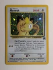 Damaged 2000 Pokemon WOTC Game Boy Color Meowth 10 Black Star Promo