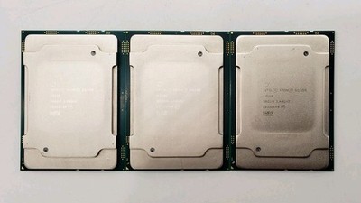 Lot of (3) Intel Xeon Silver 4214R 2.4GHz 12 Core 16.5MB 100W SRG1W CPU