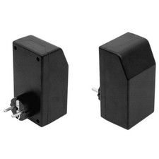 Strapubox SG 1021-BK SG 1021 Contenitore con spina 121 x 66 x 55 Plastica Nero