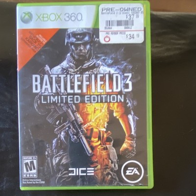 Battlefield 3 Limited Edition Xbox 360 Electronic Arts Shooter (M) 2011