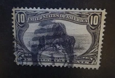 US Stamp Scott 290 1898 10c Trans Mississippi Exposition Used T15720