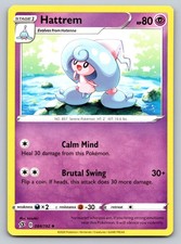 Hattrem 084/192 SWSH02: Rebel Clash Pokemon Card - NM