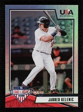 2019 USA Baseball Stars & Stripes Longevity Emerald 5/5 Jarred Kelenic #72 ow6