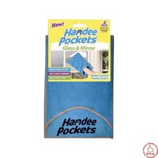 Microfiber Glass Mirror Cleaning Cloth 6.25x9.75 in. 2pk Case of 6