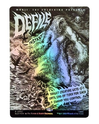 MTG | Defile | Secret Lair | Hobbit | Foil | NM