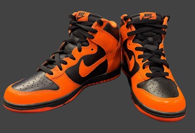NIKE DUNK HIGH ''SAFETY ORANGE'' MENS SHOES -  MENS SIZE  8 No Box 