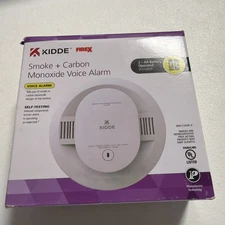 KIDDE 900-CUDR-V FIREX SMOKE & CARBON MONOXIDE DETECTOR WITH VOICE ALARM