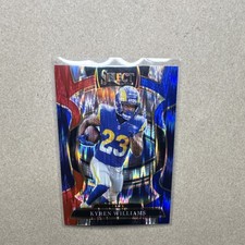 Panini 2025 Select Kyren Williams Prizm Concourse #19 Los Angeles Rams NFL Card