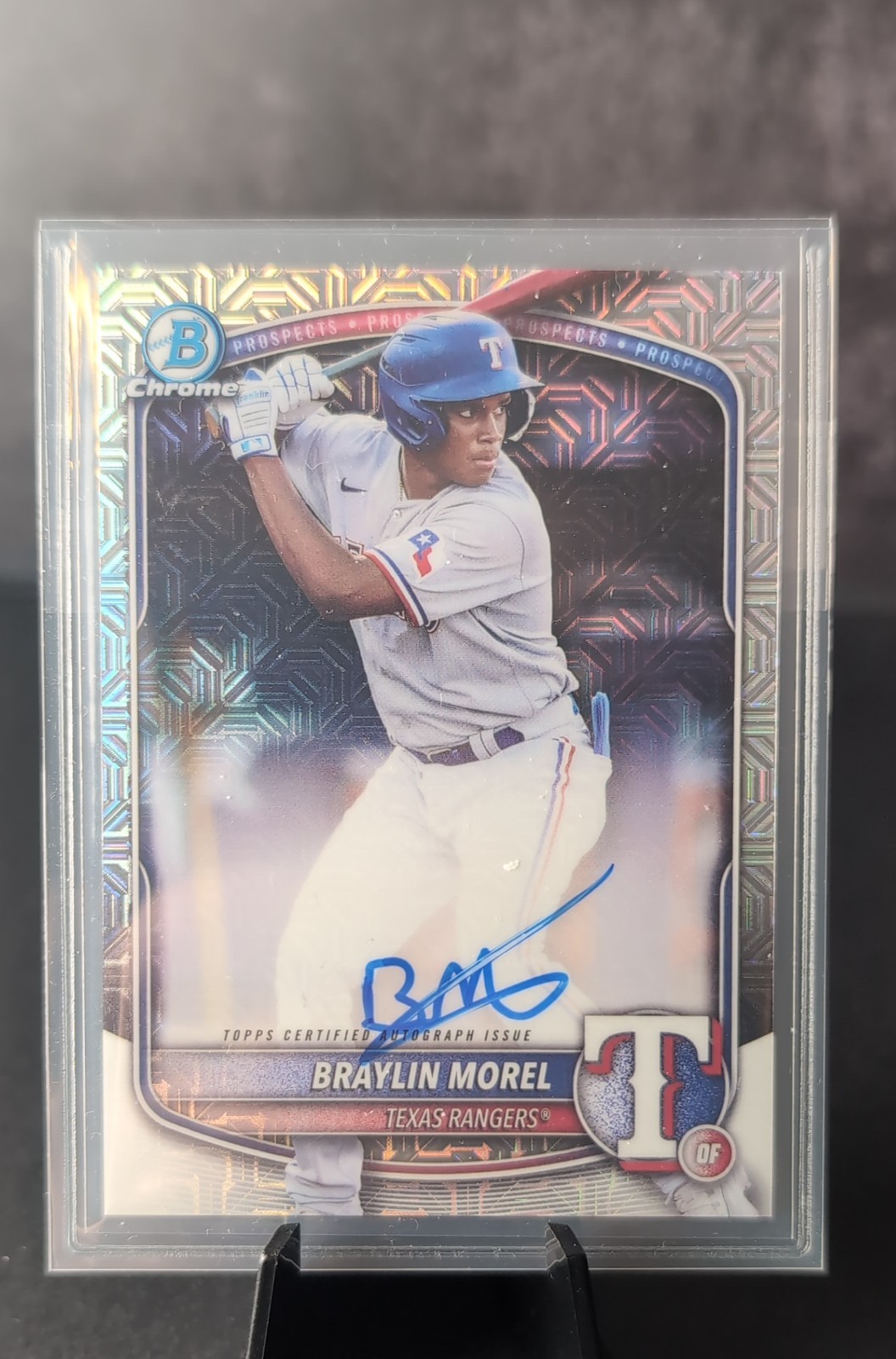 2025 Bowman - Chrome Prospect Mega Box Autographs Braylin Morel #BMA-BM (AU, RC)