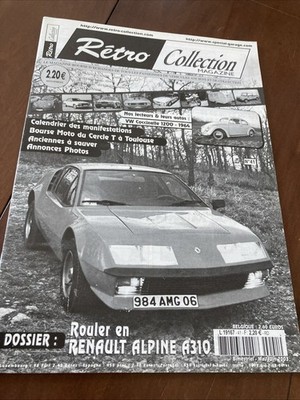 Retro Magazine Collection 2003 No. 41 Alpine A310 VW Beetle Etc Automobile