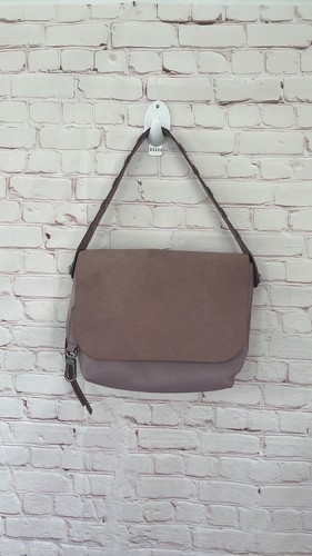 Fossil cow leather messenger bag