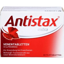 ANTISTAX extra Venentabletten 60 St PZN 00002335