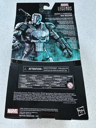 Hasbro Marvel Legends Series Punisher War Machine 6” 80th Anniversary Figure - 第 3/3 張圖片