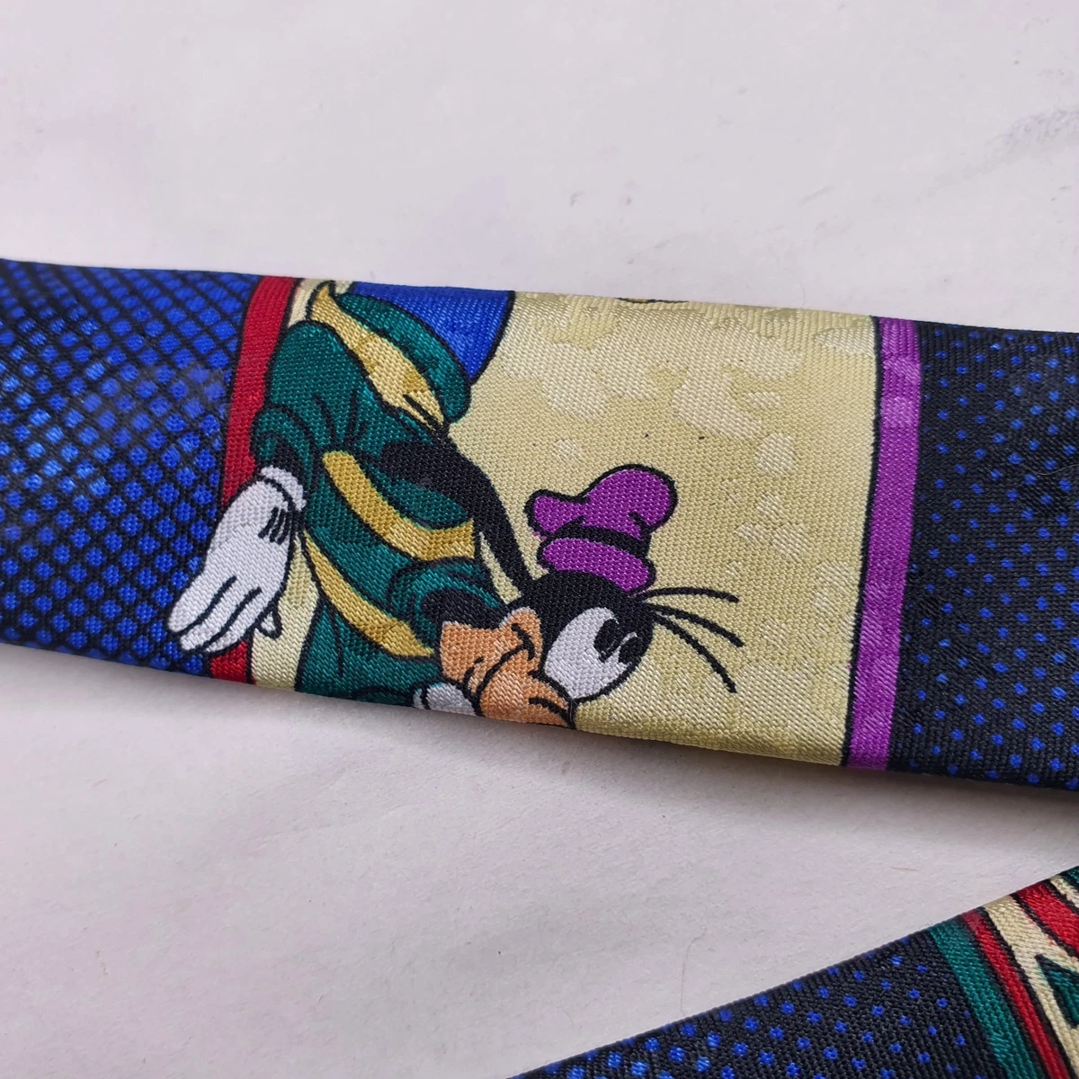 Disney Goofy Neck Tie Colourful Polyester 