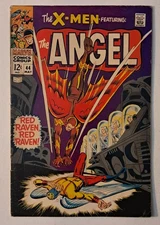 X-Men #44 (1st app of Red Raven Silver Age) 1968