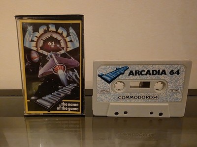 Arcadia - Commodore 64 C64 - VIC-20 Vintage Computerspiel 1982 Imagine