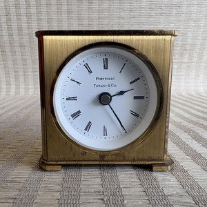Tiffany Portfolio Clock | eBay