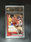 MICHAEL JORDAN UD VS LAKERS DRIVING LAYUP CARD CHICAGO BULLS GRADED 8