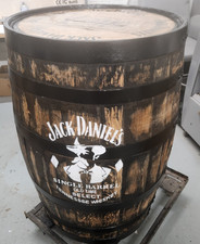 JD Whisky Barrel, Home Bar, Cave, Garden Bar Can Be Personalised On Top