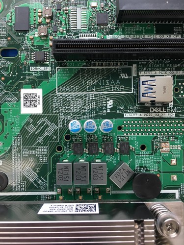 Dell PowerEdge R340 Server Motherboard LGA1151 P/N: 065TRV w/ XEON E-2174G CPU - Picture 2 of 3