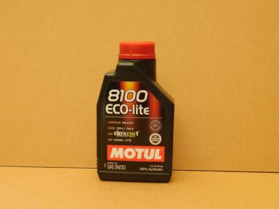  Motul 8100 Eco-lite 5W-30 1 Ltr GM dexos1 GEN2 Opel Chrysler Ford