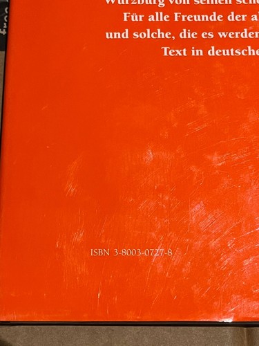 Würzburg by Süß & Thierfelder - Bilingual German/English Pictorial Book - 1996 - Picture 4 of 4