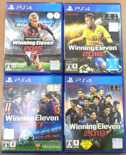 Lot 4 PS4 World Soccer Winning Eleven 2015 2016 2017 2018 set Japan Tested