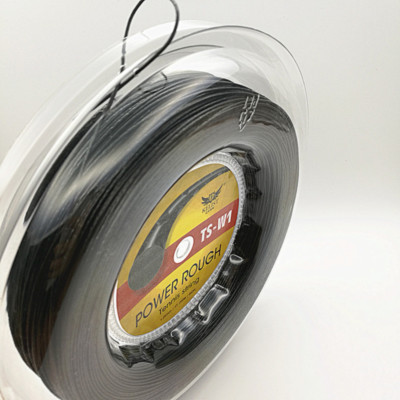 Hot  sale Kelist Rough tennis string ,same as the luxilon,200M/REEL ,BLACK