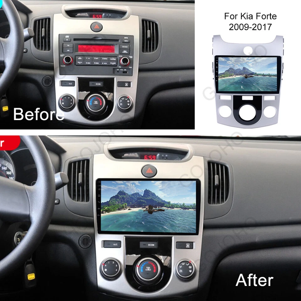 64GB Android 13 Car Radio Stereo GPS Navi Carplay For Kia Cerato Forte 2008-2013 - Image 4 of 4