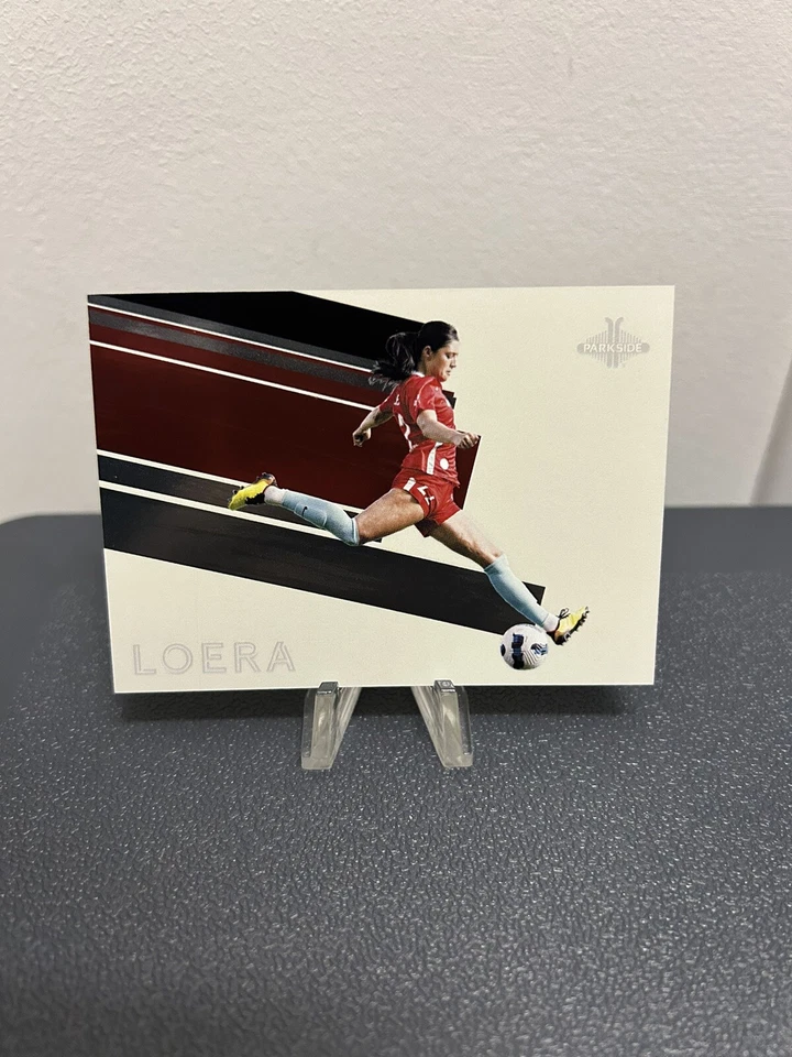 2023 Parkside NWSL Linjer #1 Alex Loera /100 KC Current - Image 3 of 4