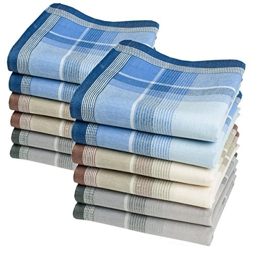 Fazzoletti In Cotone Stampati Merrysquare - Misura 30x30 Cm - Set Da 6 Pezzi - Modello Anni '60 - Foto 6