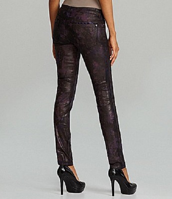 NWT w/Tags: Jessica Simpson Kiss Me Jegging Coated Jeans in ACAI Combo  Sz: 30