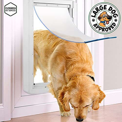 Replacement Dog Door Flap Ruff Weather Pet Cat Metal Extra Large Doors