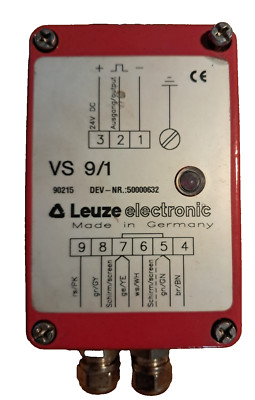 1 x LEUZE ELECTRONIC Verstärker VS 9/1 AMPLIFIER 50000632 Amplificateur