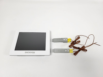 Dickson TWP DicksonOne Touch 8'' Data Logger PoE w/RKTC2 Sensor Parts (Powers On)