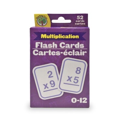 Teaching Tree Multication Flash Cards