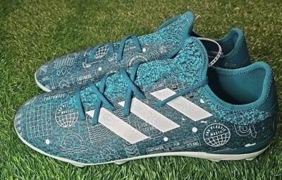 NEW! ADIDAS Gamemode Knit Earth Day FG AG Teal Green White Soccer