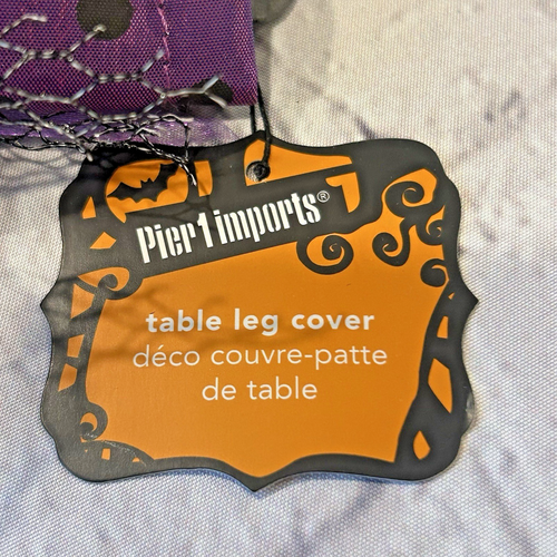 2 Pier 1 Imports Halloween Witch Chair Leg Covers - Picture 7 of 14