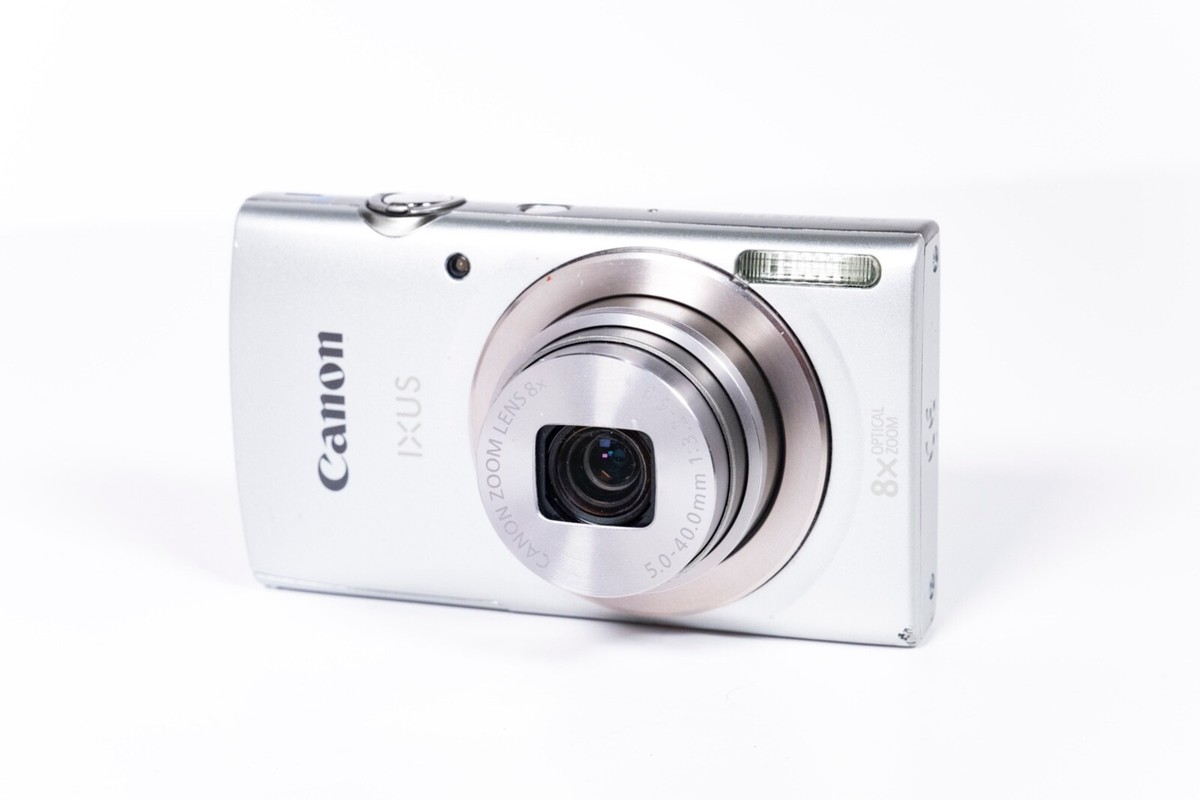 Canon IXUS 175 20.0MP 8x Optical Zoom Digital Camera Silver 85