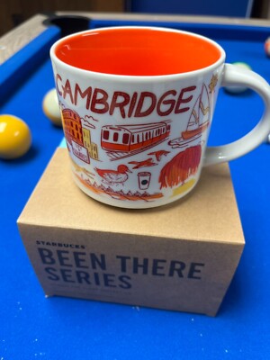 Starbucks Coffee Mug Been There Series Cambridge 14oz NIB with tag, BTS