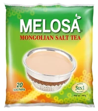 Melosa Mongolian Salt Tea (12gm x 20 Sachets) Instanat 3 in 1 Tea Mix Net 240gm