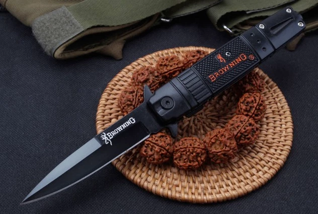 Browning Folding Knife Tactics Survival Pocket Knives Camping Hunting AU Seller - image 2 of 4