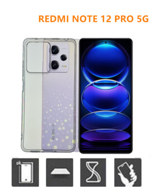 Cover Protettiva per Telefono Cellulare Personalizzabile in TPU e PC di Lusso per Redmi 12 Note12 Pro Plus, Custodia per Sublimazione
