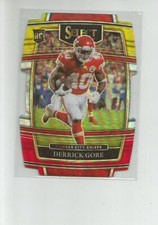 2021 Select Prizm Red and Yellow Die Cut #84 Derrick Gore