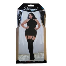  New  Dreamgirl Semi-Sheer Garter Dress