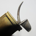 Antique Civil War Era Medical Bloodletting Fleam Brass Metal Blood Letting — photo 5