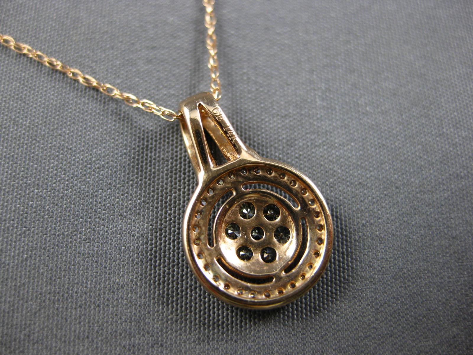 .42CT WHITE & MOCHA DIAMOND 14KT WHITE & ROSE GOL… - image 5