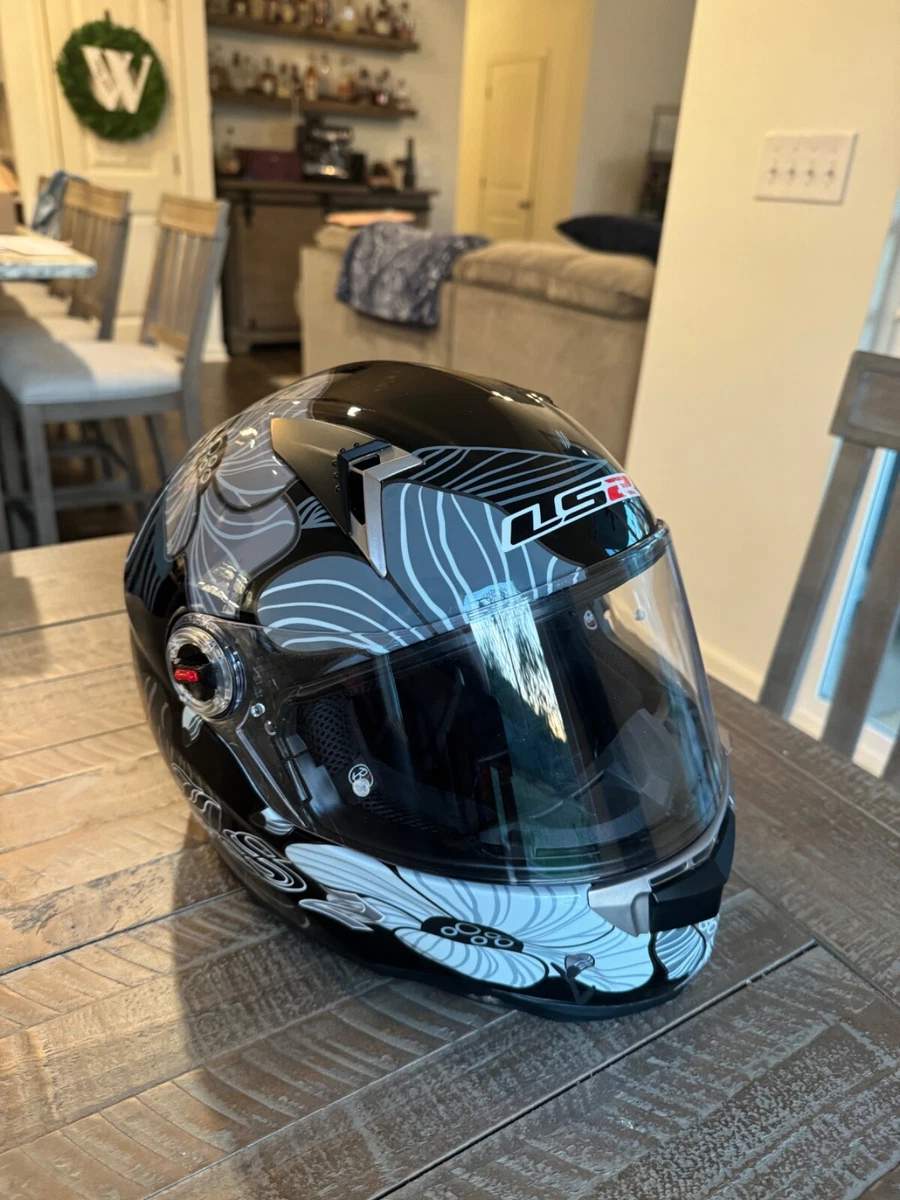 ls2 ft3 helmet Helmets Advant Pinlock Ready Outer Shield (Clear) : Automotive and an integrated drop LS2 Women Black Motorcycle &