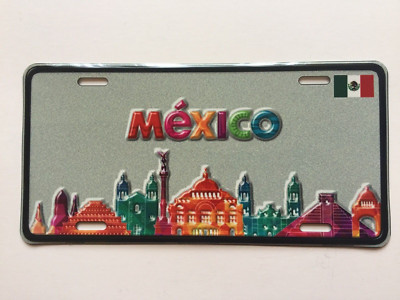 ARRIBA MEXICO! Have fun decorating your wall with License Plate wall Decoration